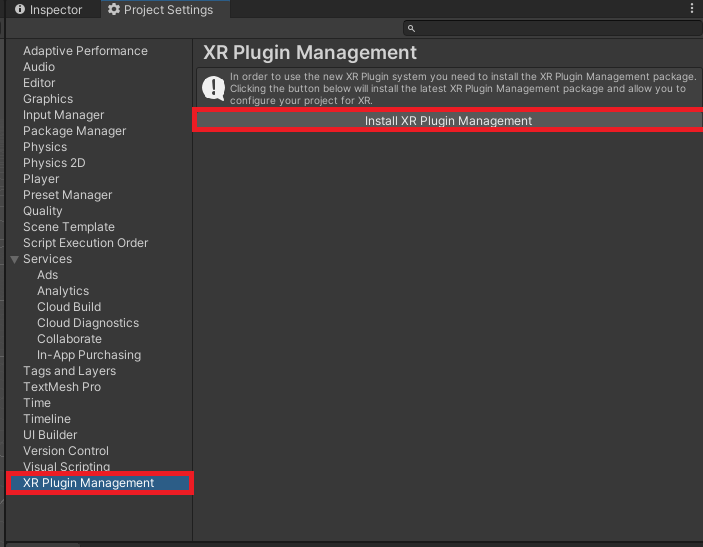 XRPluginManagement